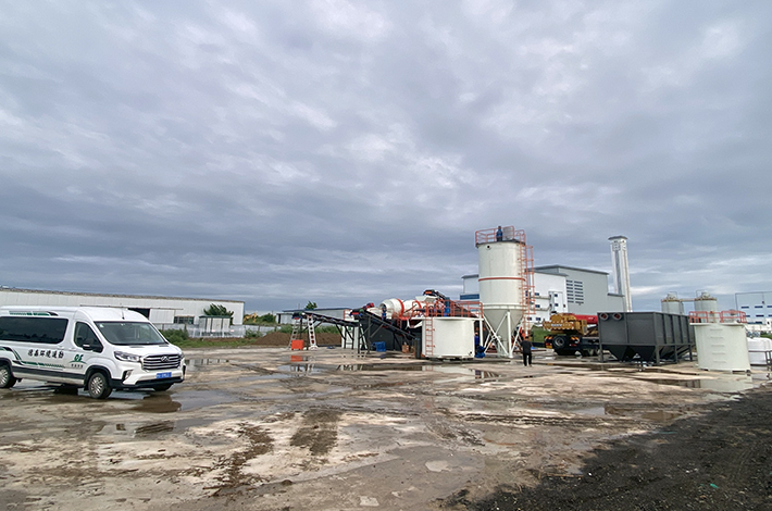 土壤修复项目现场