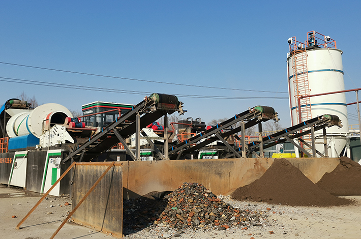 重金属土壤淋洗修复项目现场 重金属土壤淋洗修复项目现场