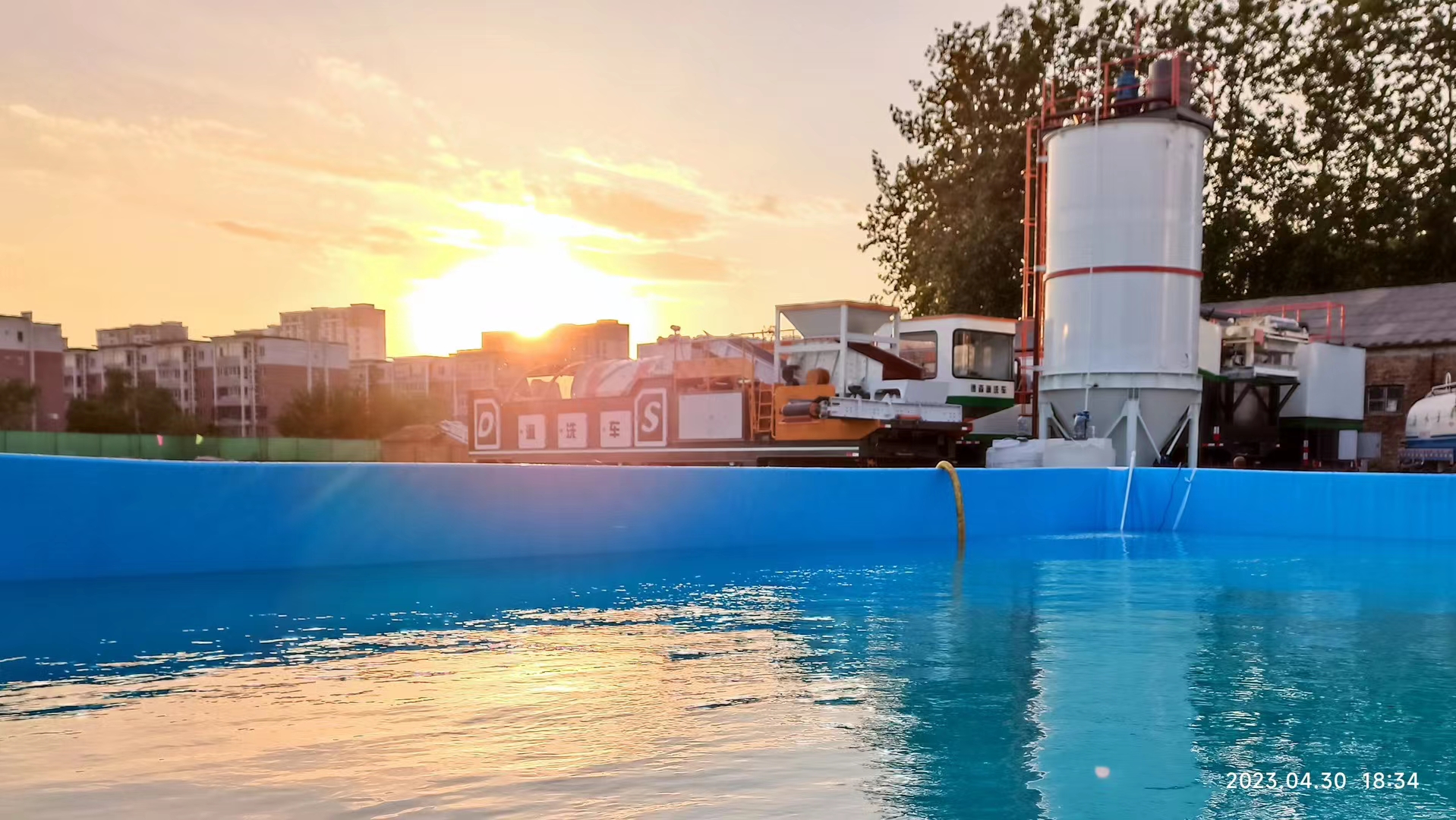 PA视讯官方集团淋洗车案例现场