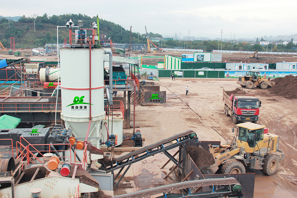 PA视讯官方集团石油污染土壤治理现场