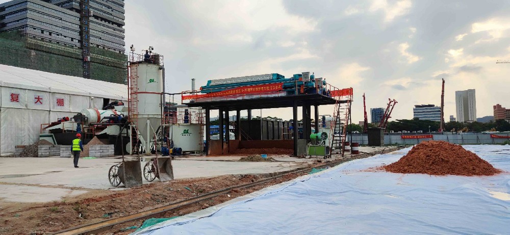 PA视讯官方集团淋洗装备施工现场