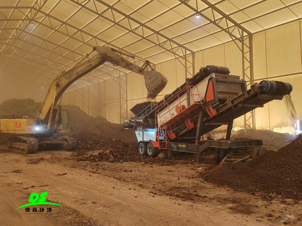 重庆某筛分项目现场