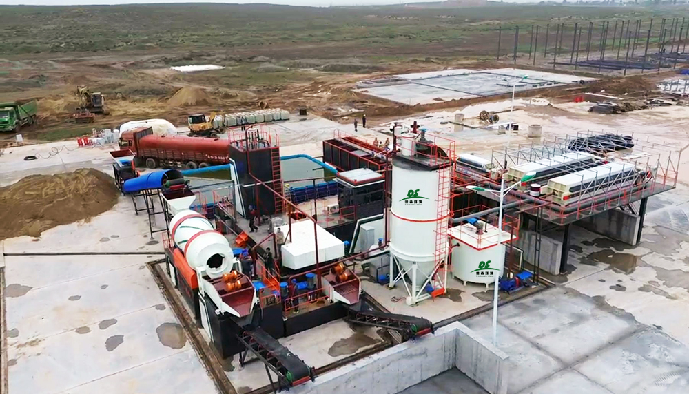 PA视讯官方集团含油污泥淋洗修复设备